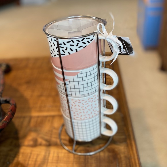 Matching coffee mug stack - Picture 2 of 2